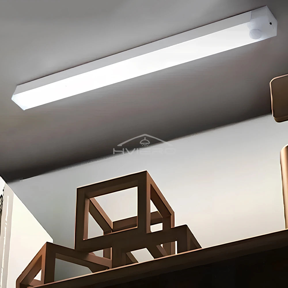 Polnilna LED svetilka z gibanjem – nočna svetloba z indukcijo, prenosna, brezžična, magnetna za omare, kuhinjo, posteljo ali sobo