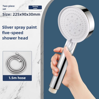 Ročni tuš s 5 načini pršenja – visok pritisk, varčna poraba vode, enostavna montaža