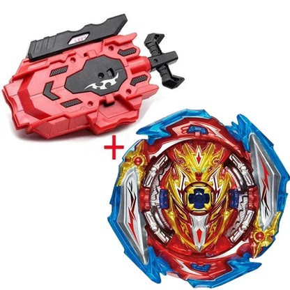 NOVO Beyblade Burst Sparking z izstreljevalcem – Metalni Booster Bay Starter Blade – Igrače za boj Beyblade