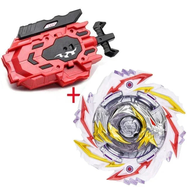 NOVO Beyblade Burst Sparking z izstreljevalcem – Metalni Booster Bay Starter Blade – Igrače za boj Beyblade
