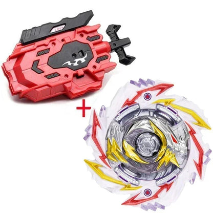 NOVO Beyblade Burst Sparking z izstreljevalcem – Metalni Booster Bay Starter Blade – Igrače za boj Beyblade