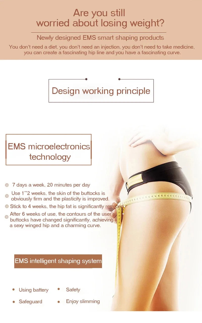 EMS brezžični stimulator mišic – trener rok, zadnjice, bokov in trebuha, večnamenski ABS pas za fitnes, izgubo teže in oblikovanje telesa