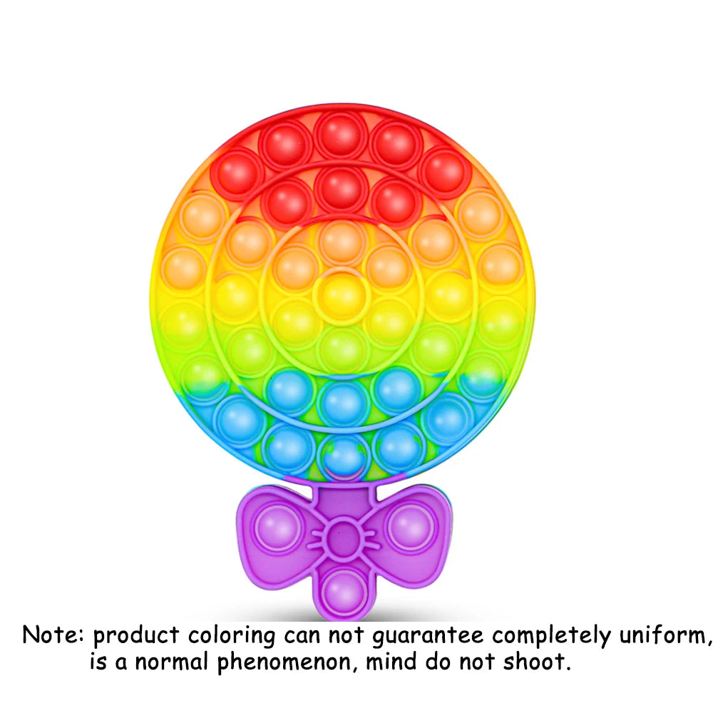 Rainbow Pop Bubble Sensory Toy | Sproščanje stresa in zabava