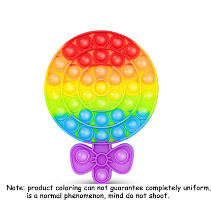 Rainbow Pop Bubble Sensory Toy | Sproščanje stresa in zabava