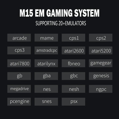 Igralna Konzola z 30.000+ iger, 2 brezžična igralna ploščka, Retro 4K - 128GB