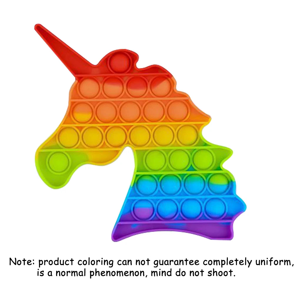 Rainbow Pop Bubble Sensory Toy | Sproščanje stresa in zabava