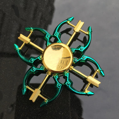 Trpežen kovinski fidget spinner | Antistres zabava za otroke in odrasle