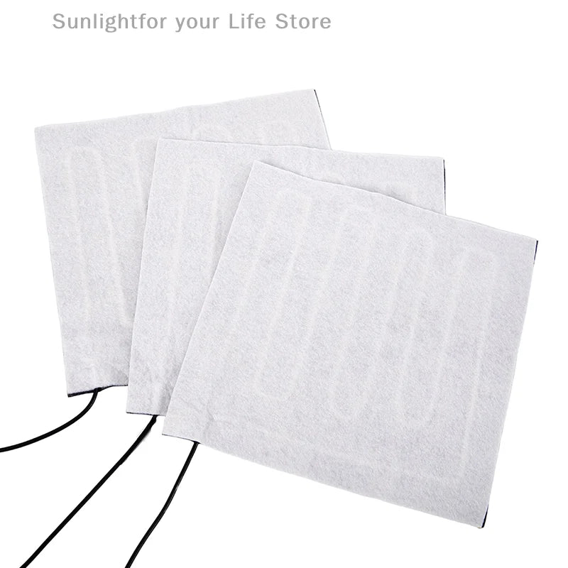 USB ogrevalni pad – 5V ogrevan karbon vlakneni vložek za jakne, mehke blazine in zimske obleke, za toploto in lajšanje bolečin v trebuhu