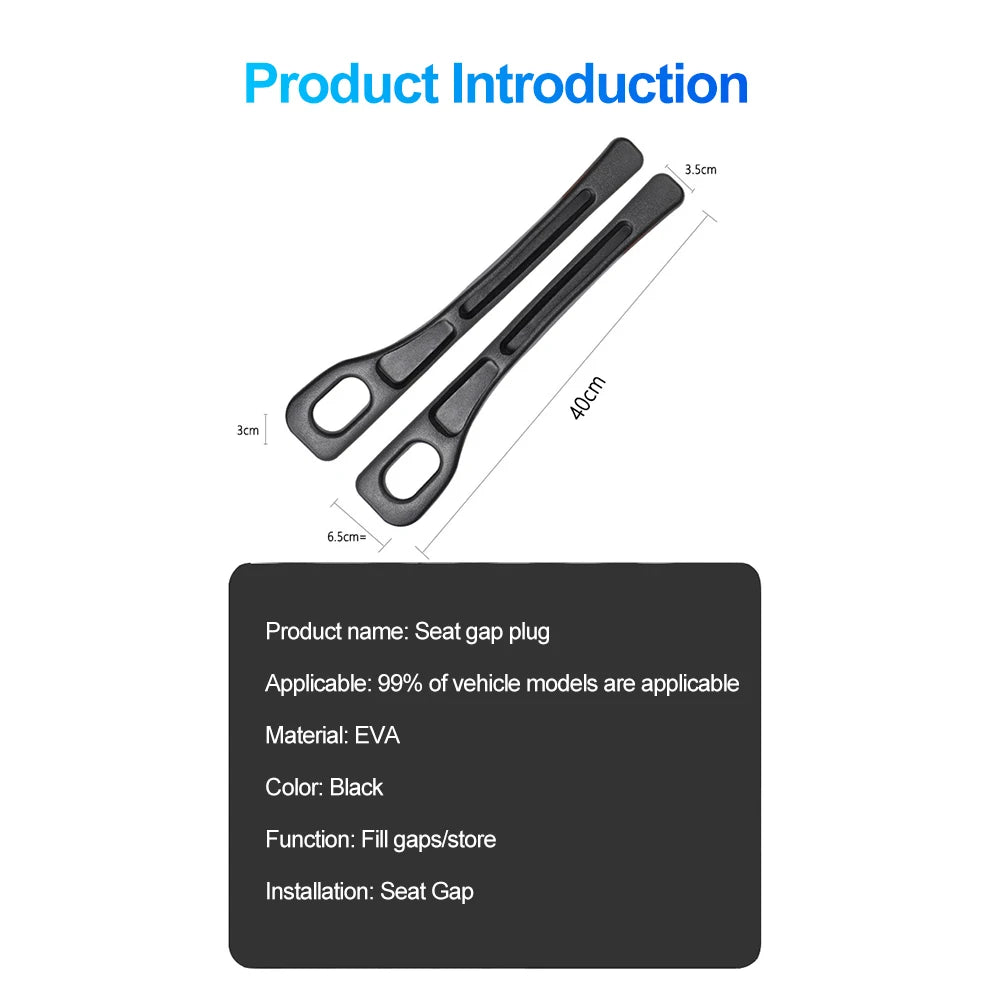 Univerzalni usnjen zapolnilni trak za reže med sedeži – eleganten in proti kapljanju, popoln dodatek za notranjost avtomobila