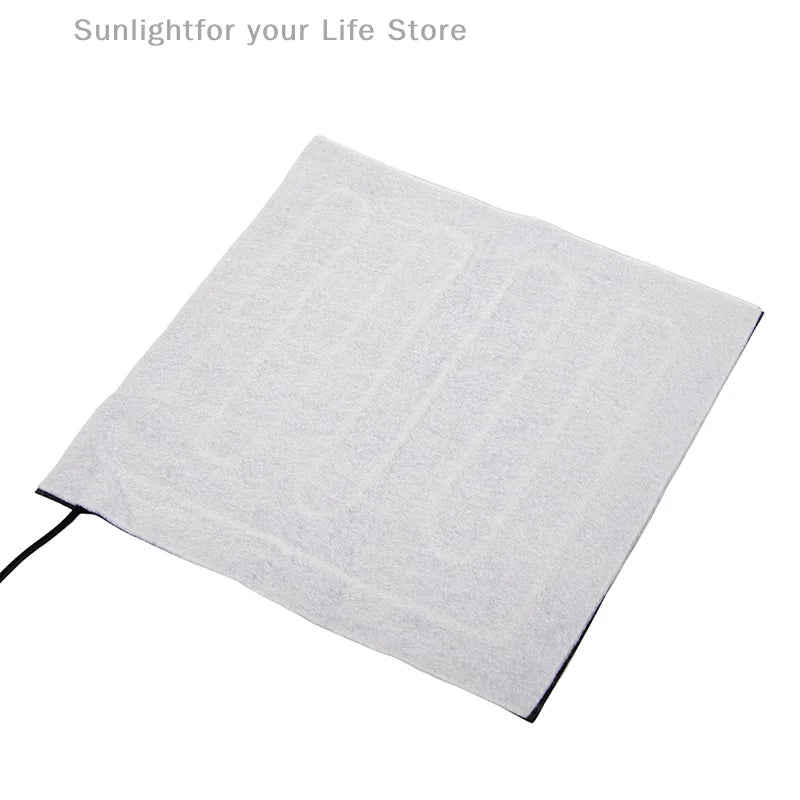 USB ogrevalni pad – 5V ogrevan karbon vlakneni vložek za jakne, mehke blazine in zimske obleke, za toploto in lajšanje bolečin v trebuhu