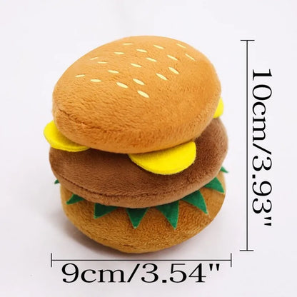 Plišasta Igračka za Male Pse – Kosti za Žvečenje z Zvokom, Primerna za Mladiče in Majhne Pse