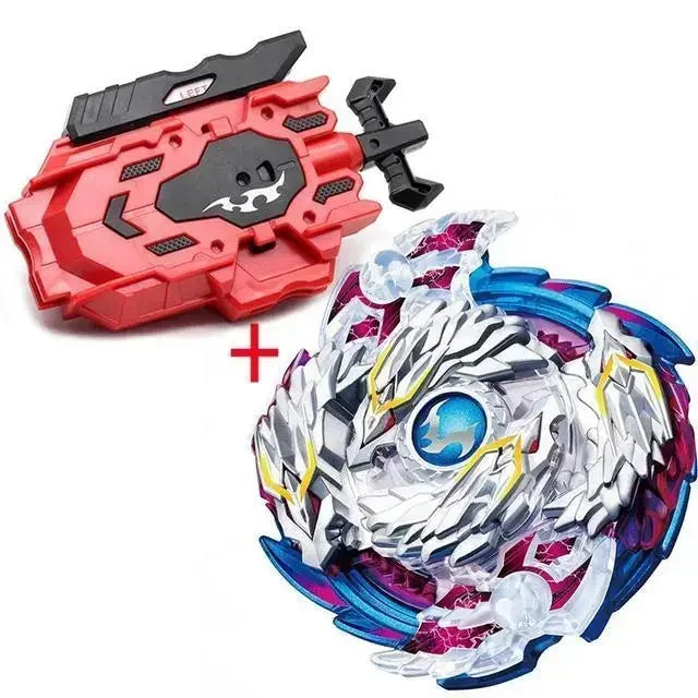 NOVO Beyblade Burst Sparking z izstreljevalcem – Metalni Booster Bay Starter Blade – Igrače za boj Beyblade