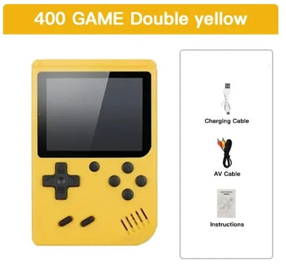 Ročna konzola z 400 klasičnih iger v eni napravi, retro mini žepna igralna naprava.