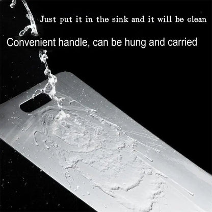 🏆 Titanova rezalna deska iz nerjavečega jekla 304 | Dvostranska, profesionalna, antibakterijska