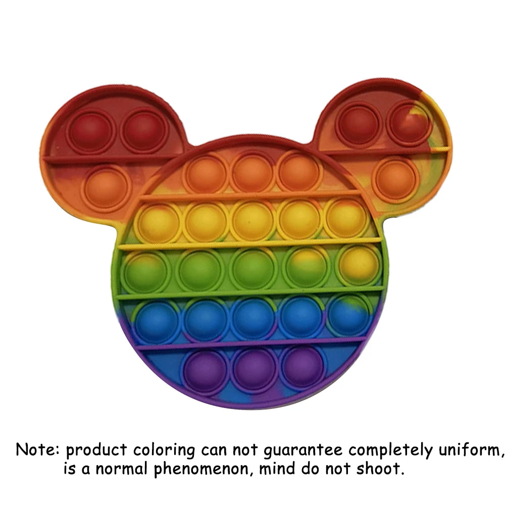 Rainbow Pop Bubble Sensory Toy | Sproščanje stresa in zabava