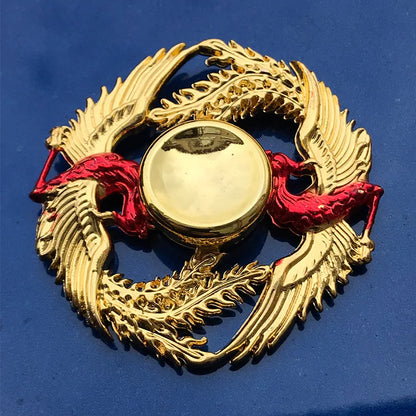 Trpežen kovinski fidget spinner | Antistres zabava za otroke in odrasle