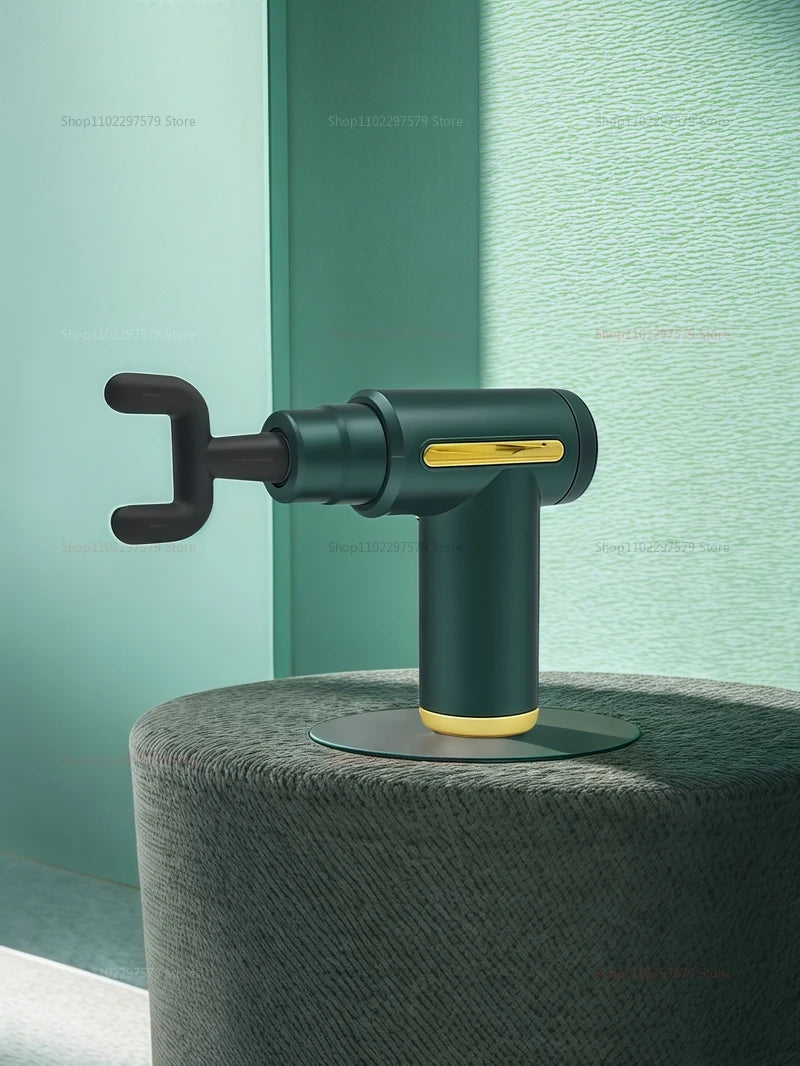 Električna masažna pištola – globinska masaža mišic za sprostitev telesa, vratu, hrbta in ramen, regeneracija po vadbi