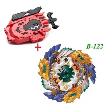 NOVO Beyblade Burst Sparking z izstreljevalcem – Metalni Booster Bay Starter Blade – Igrače za boj Beyblade