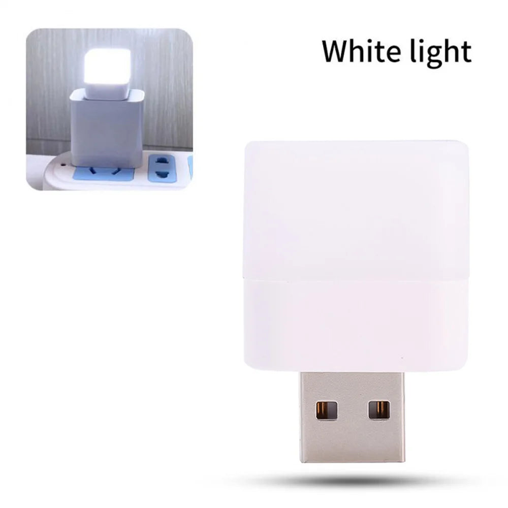 5 kosov USB LED svetilk – 5V 1W, super svetle, varne za oči, za branje, računalnik, mobilno polnjenje, nočna svetloba za dom