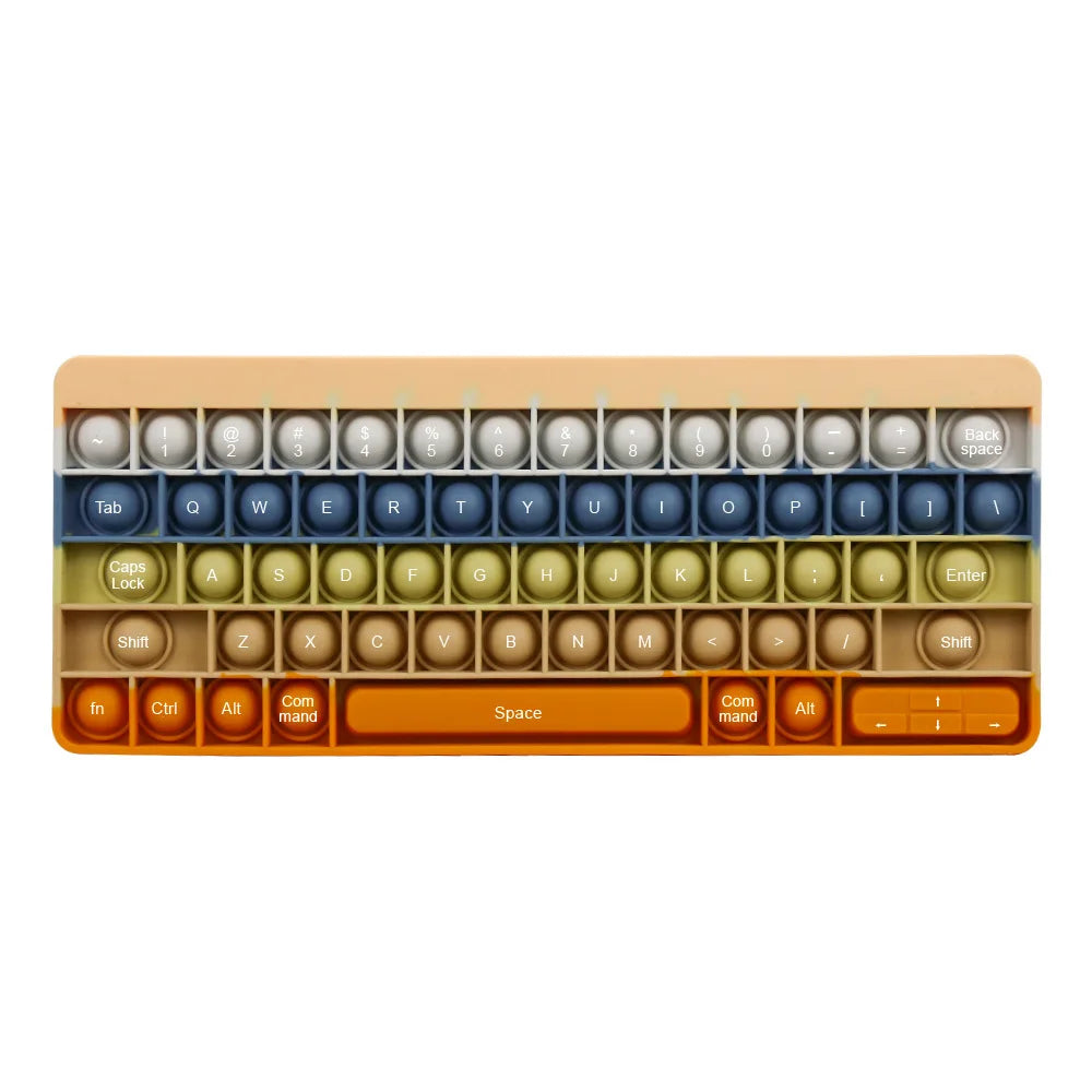 Pop It bubble tipkovnica | Antistres igrača za otroke in odrasle