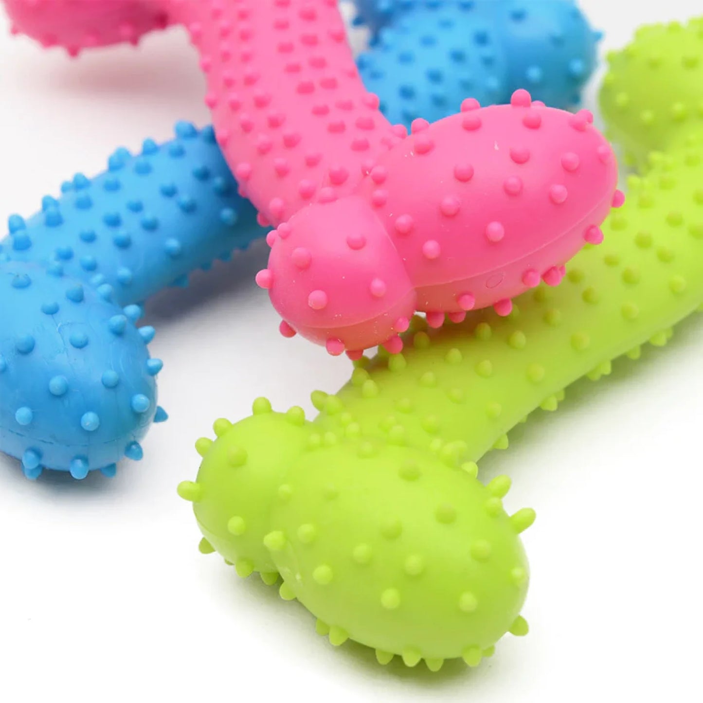 Gumijasta Igračka za Pse – Žvečljiva Kostička za Čiščenje Zob, Trening in Interaktivno Igro