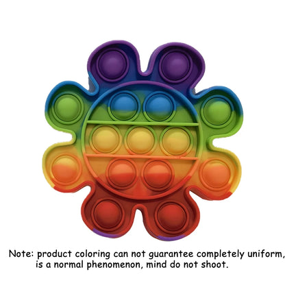 Rainbow Pop Bubble Sensory Toy | Sproščanje stresa in zabava