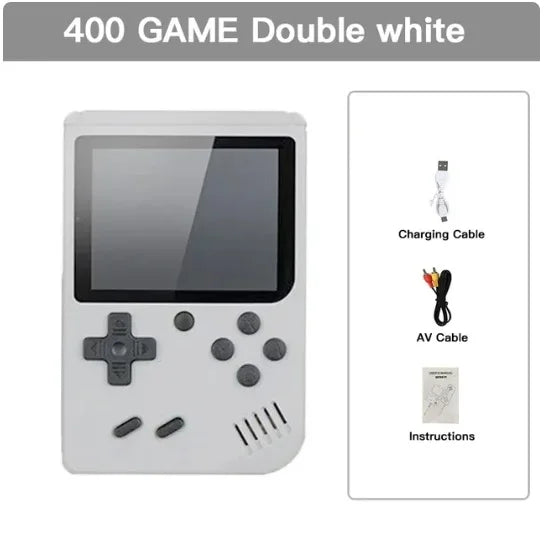 Ročna konzola z 400 klasičnih iger v eni napravi, retro mini žepna igralna naprava.