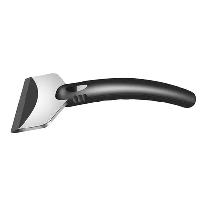 Večnamenska avtomobilska lopatka za sneg in led – nerjaveče jeklo, gumiran ročaj, zimskega čiščenja vetrobranskega stekla in karoserije