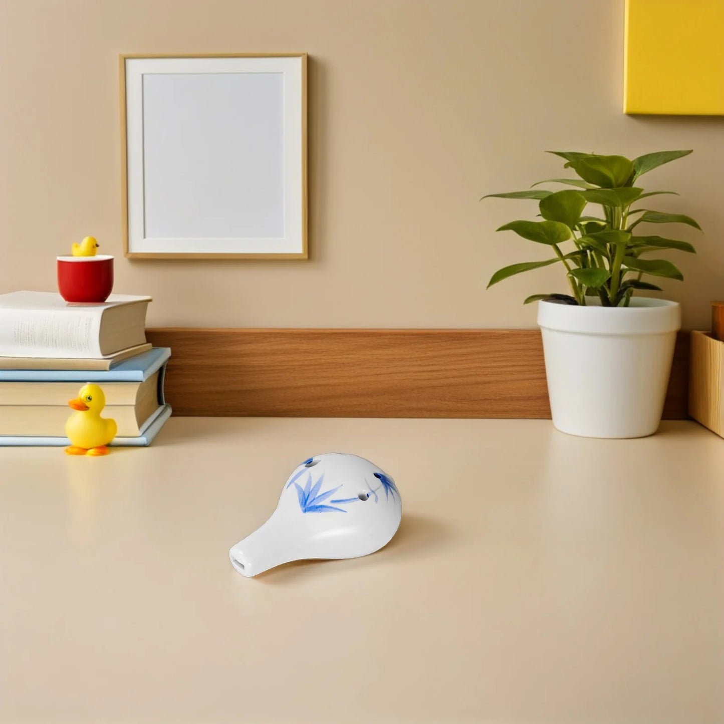 Majhna keramična ocarina – mini alt C, prenosni glasbeni instrument za pare, idealno darilo za začetnike in ljubitelje glasbe