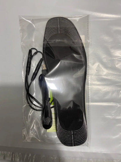 USB grelni vložki za čevlje – električni grelnik stopal, ogrevani vložki za noge, zimski športni vložki z nastavljivo toploto