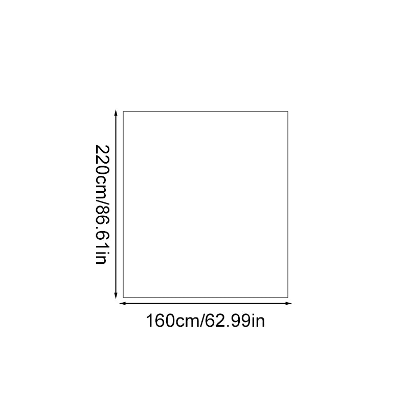 Zaščitna enkratna prevleka za posteljo iz netkanega blaga – z elastičnim robom, proti drsenju, prašno odporna, primerna za potovanja in hotele (enojna/dvojna)
