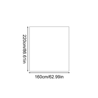 Zaščitna enkratna prevleka za posteljo iz netkanega blaga – z elastičnim robom, proti drsenju, prašno odporna, primerna za potovanja in hotele (enojna/dvojna)