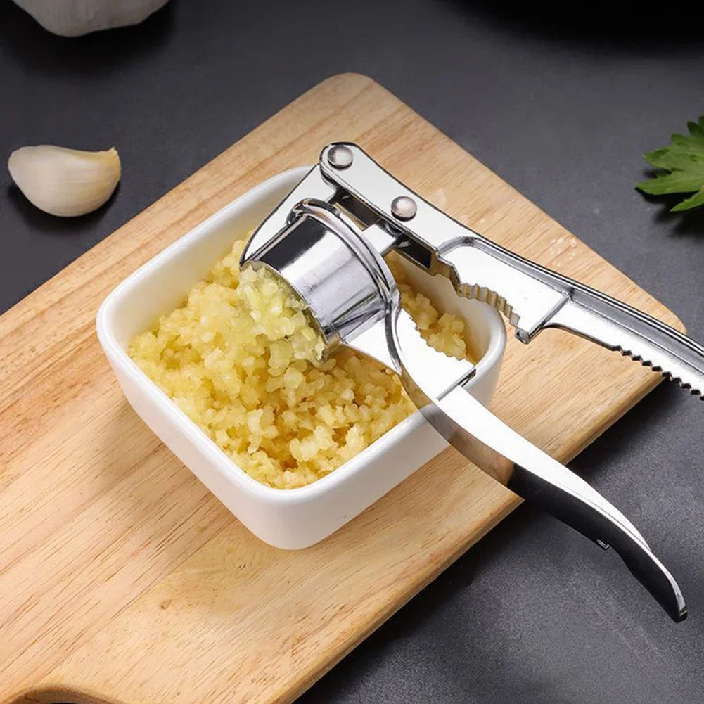 Večnamenski stiskalnik za česen in orehe – ročni mlinček in stiskalnik, kuhinjski pripomoček iz aluminijaste zlitine