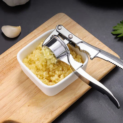 Večnamenski stiskalnik za česen in orehe – ročni mlinček in stiskalnik, kuhinjski pripomoček iz aluminijaste zlitine
