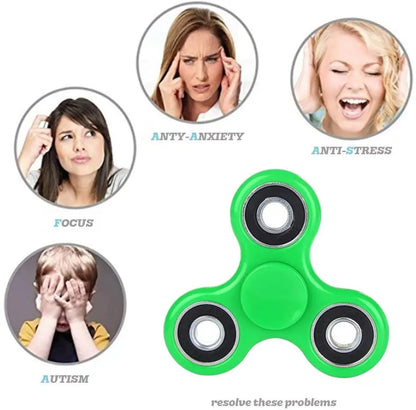 ABS fidget spinner | Antistres tri-spinner za otroke in odrasle