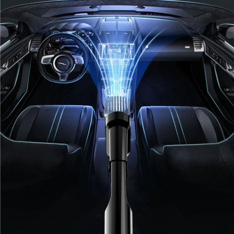 Prenosni brezžični sesalnik 12000Pa za avto in dom | Kompakten mini ročni sesalnik s HEPA filtrom