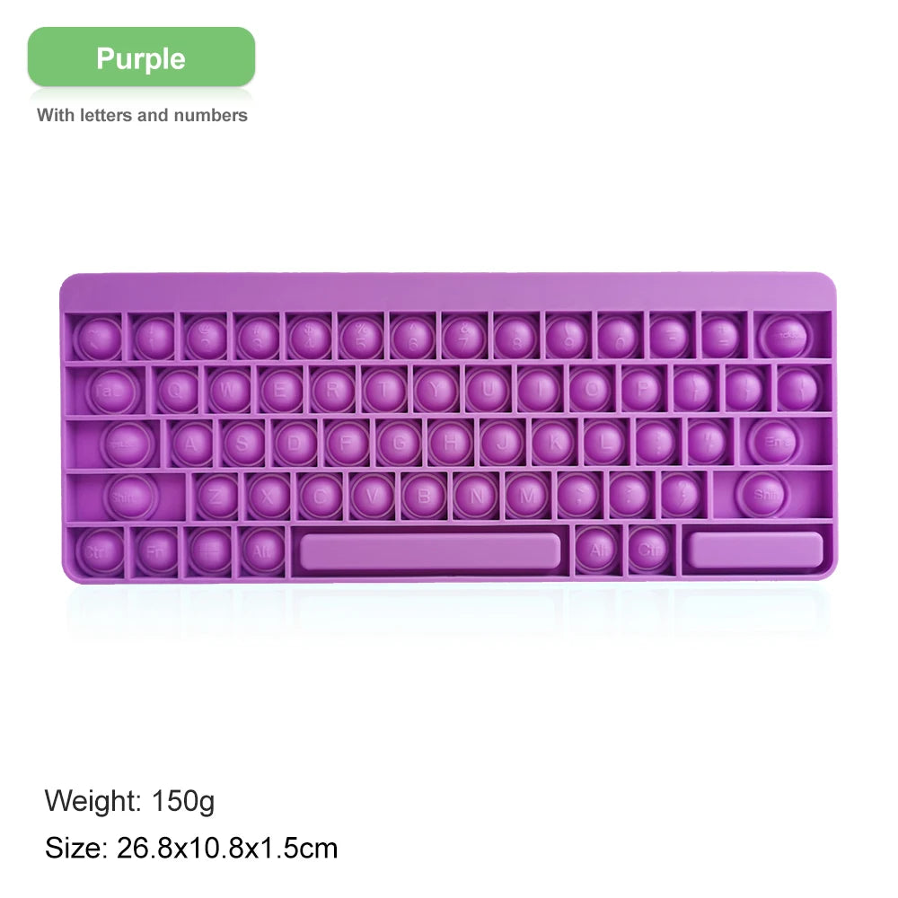 Pop It bubble tipkovnica | Antistres igrača za otroke in odrasle