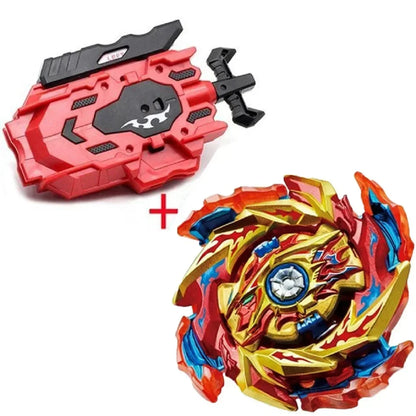 NOVO Beyblade Burst Sparking z izstreljevalcem – Metalni Booster Bay Starter Blade – Igrače za boj Beyblade