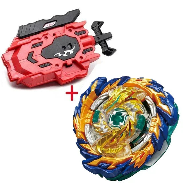 NOVO Beyblade Burst Sparking z izstreljevalcem – Metalni Booster Bay Starter Blade – Igrače za boj Beyblade