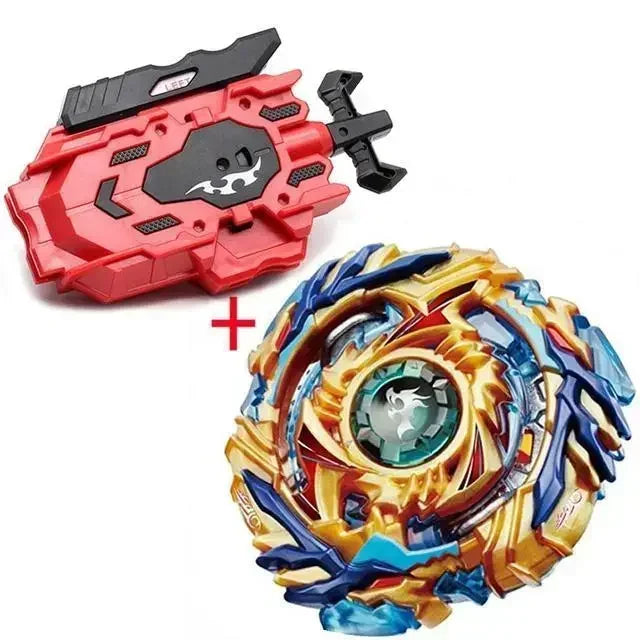 NOVO Beyblade Burst Sparking z izstreljevalcem – Metalni Booster Bay Starter Blade – Igrače za boj Beyblade