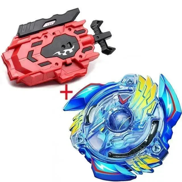 NOVO Beyblade Burst Sparking z izstreljevalcem – Metalni Booster Bay Starter Blade – Igrače za boj Beyblade