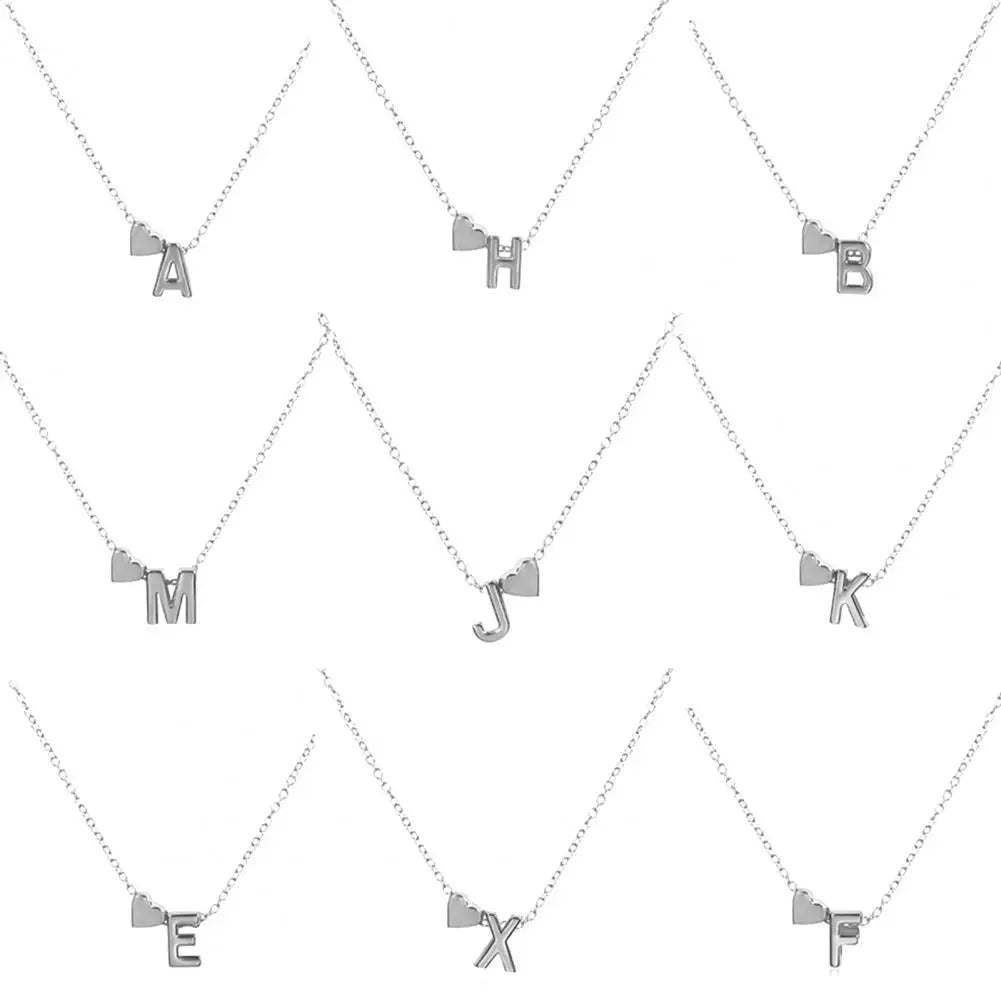 Zapestnica za pare – ogrlica z začetnicami, uniseks, lahka in nastavljiva, idealno darilo za partnerja ali partnerko