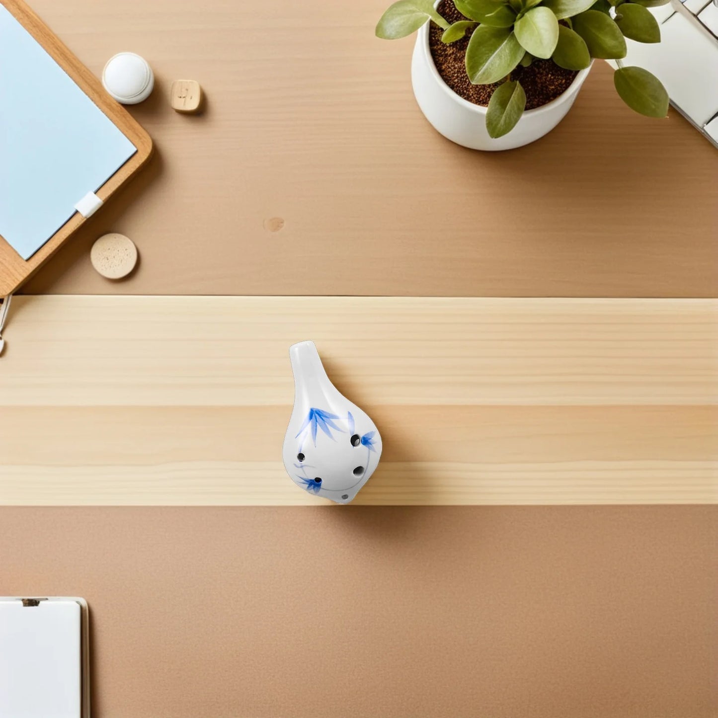 Majhna keramična ocarina – mini alt C, prenosni glasbeni instrument za pare, idealno darilo za začetnike in ljubitelje glasbe