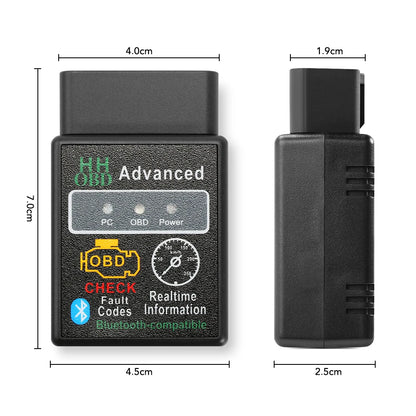 ELM327 Bluetooth OBD2 diagnostično orodje – brezžični avto skener za VW Polo, Golf, Passat, Beetle in druge modele