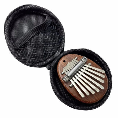 Romantični dar – Prenosna 8-tipkasta Kalimba z učbenikom in škatlo, Akrilna prstna piščal, Popolno glasbeno doživetje za začetnike in skupne trenutke