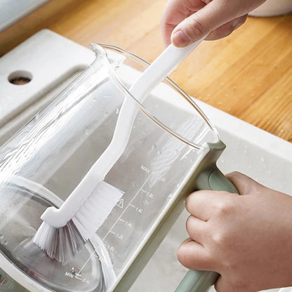 L-oblikovana čistilna ščetka z mehko glavo – 360° rotacijska ščetka