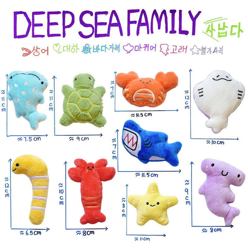 Interaktivna Plišasta Igračka za Pse – Piščalka v Obliki Majhne Živali, Zabavna in Simulativna