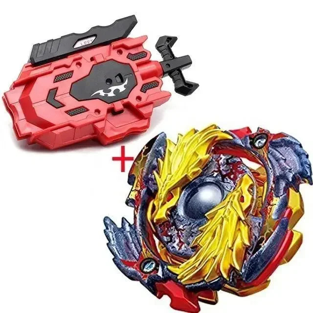 NOVO Beyblade Burst Sparking z izstreljevalcem – Metalni Booster Bay Starter Blade – Igrače za boj Beyblade