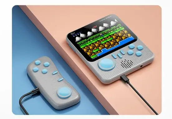 Ročna Igralna Konzola z 666 iger – 3,5" HD zaslon - G7 Retro, TV podpora