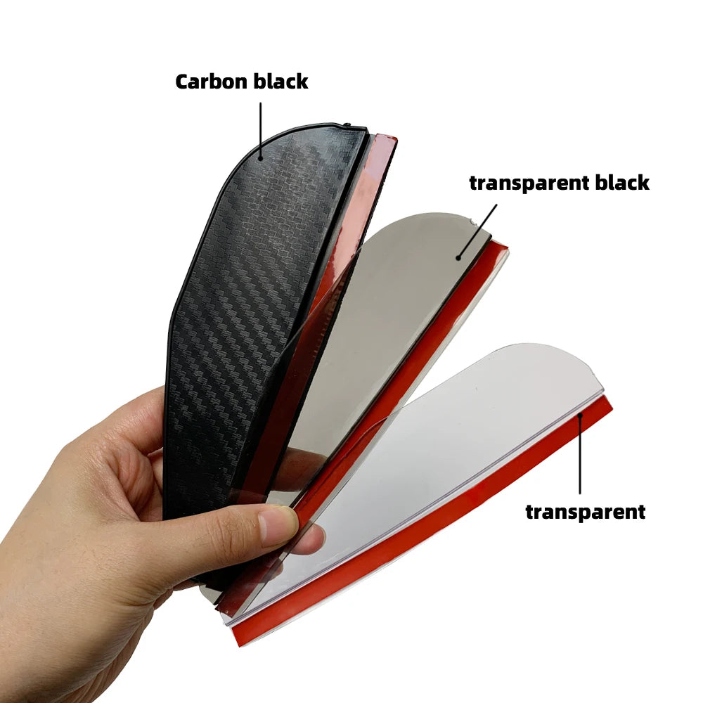 Karbonasti dežni vizir za vzvratno ogledalo – zaščita pred dežjem za jasen pogled